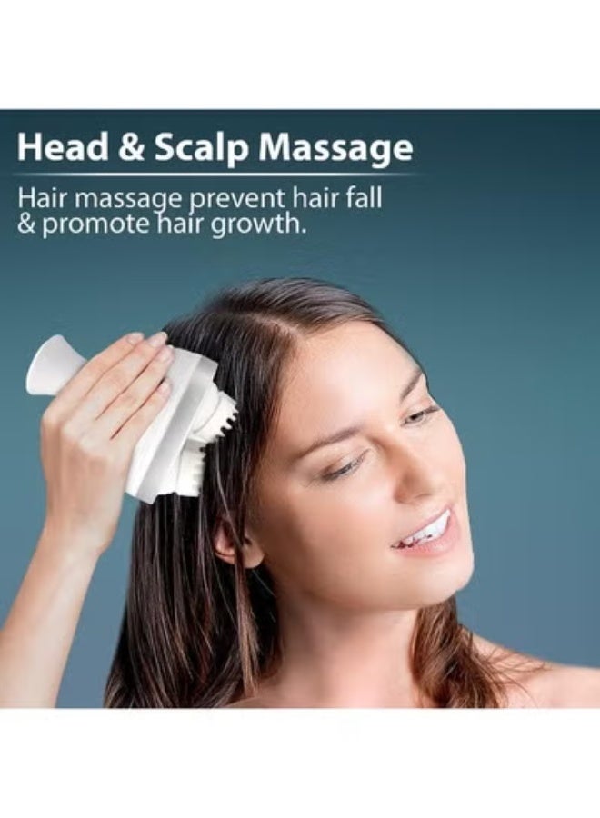 Electric Scalp Massager USB Rechargeable with Multi Massage Nodes and 4 Modes for Relaxation Hair Care and Daily Stress Relief Use - Image 5