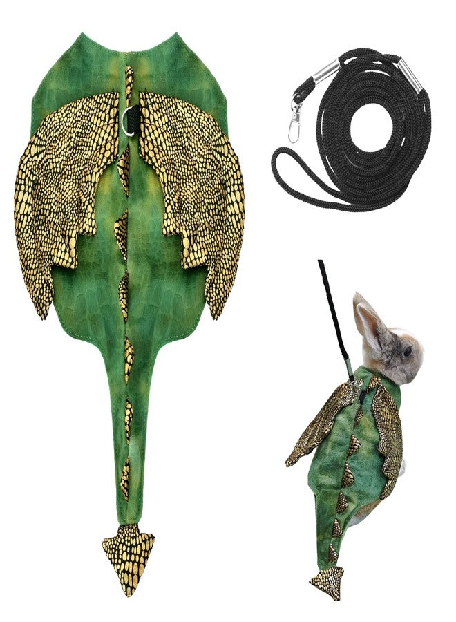 Gvhntk Small Animal Bunny Costume Pet Dinosaur Cosplay Rabbit Outfit Halloween Cute Clothes for Small Dog Cat Kitten Tiny Puppy Dog 2lb to 4lb - Image 1