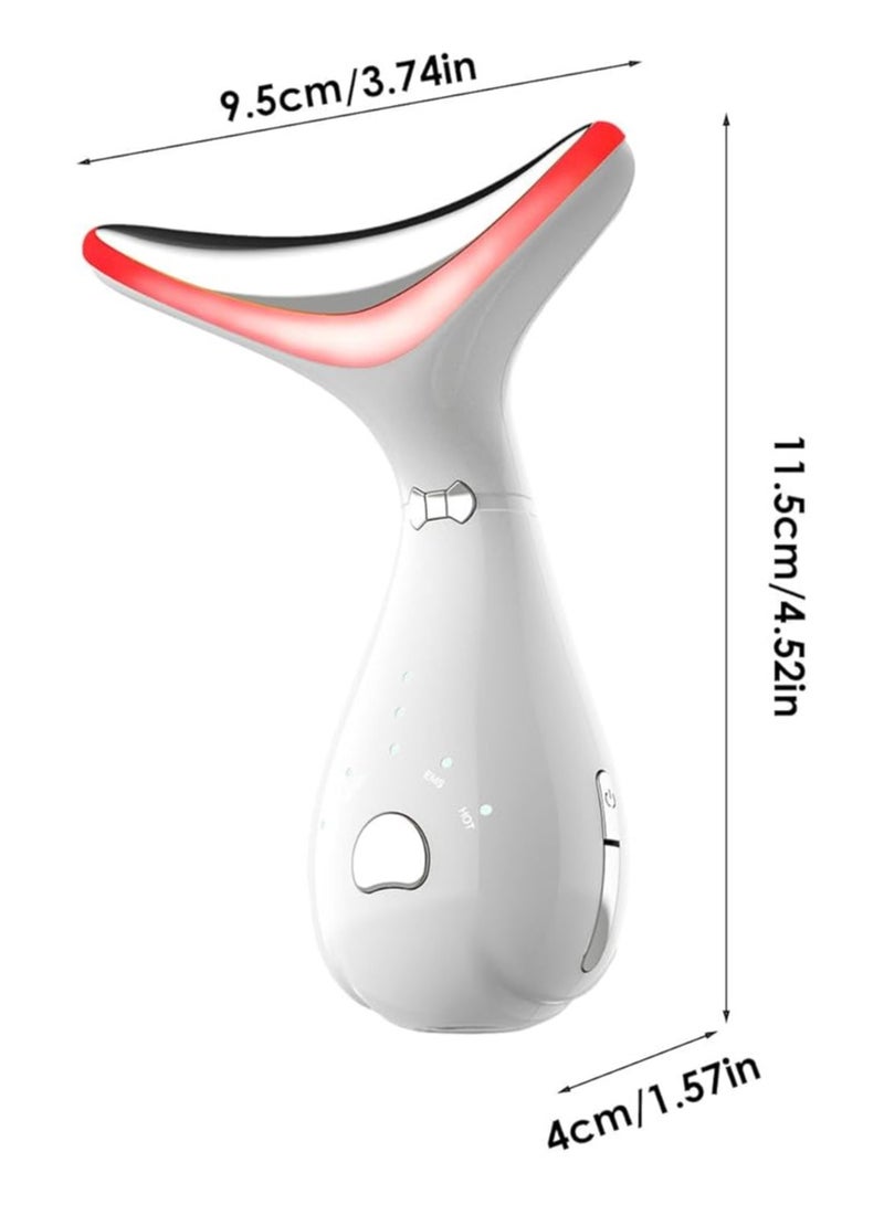 عام جهاز مساج للوجه بالكهرباء، مع اهتزاز لشد وتكبير الوجه والذقن الثقيلة، يعمل على شد الوجه وتقليل ذقن الوجه ومناسب لعناية البشرة campaigned - Image 5
