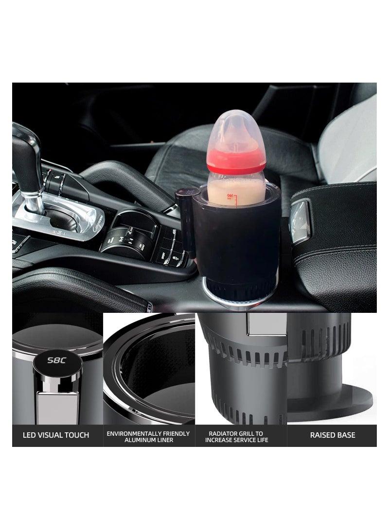 SYOSI Bottle Warmer, 24V Baby Bottle Warmer for Breastmilk and Formula, BPA Free Milk Warmer Food Heater with LED Temperature Display, Touch Control Travel for Car / Truck - Image 4