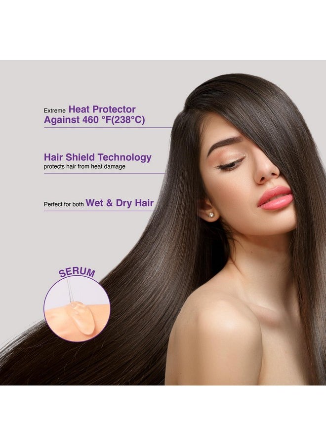 Red by Kiss Red by Kiss Heat Protector Hair Styling Serum, Thermal Protection Ultra Shine Oil Serum, Protects Hair form Heat Damage, Anti Frizz Strengthening Hydrating (6 Fl Oz)  - Image 5