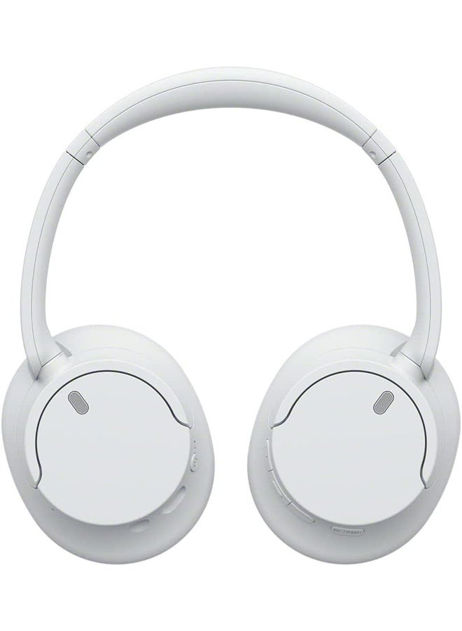 Sony WH-CH720 Noise Cancelling Wireless Headphones Bluetooth Over The Ear With Mic For Phone Call - White