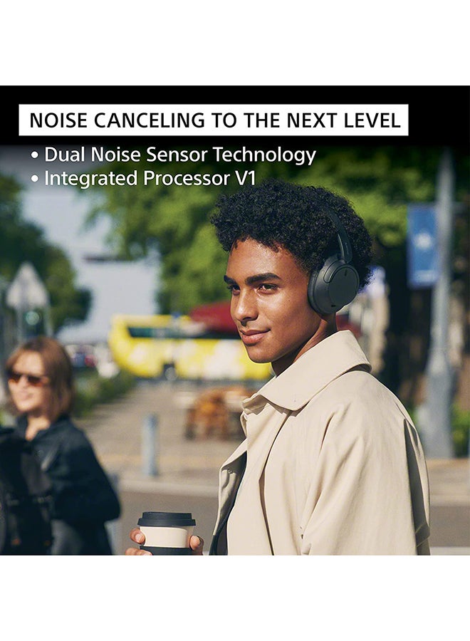 Sony WH-CH720 Noise Cancelling Wireless Headphones Bluetooth Over The Ear With Mic For Phone Call - White