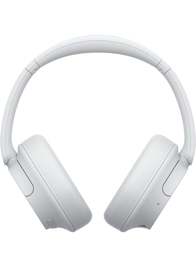 Sony WH-CH720 Noise Cancelling Wireless Headphones Bluetooth Over The Ear With Mic For Phone Call - White