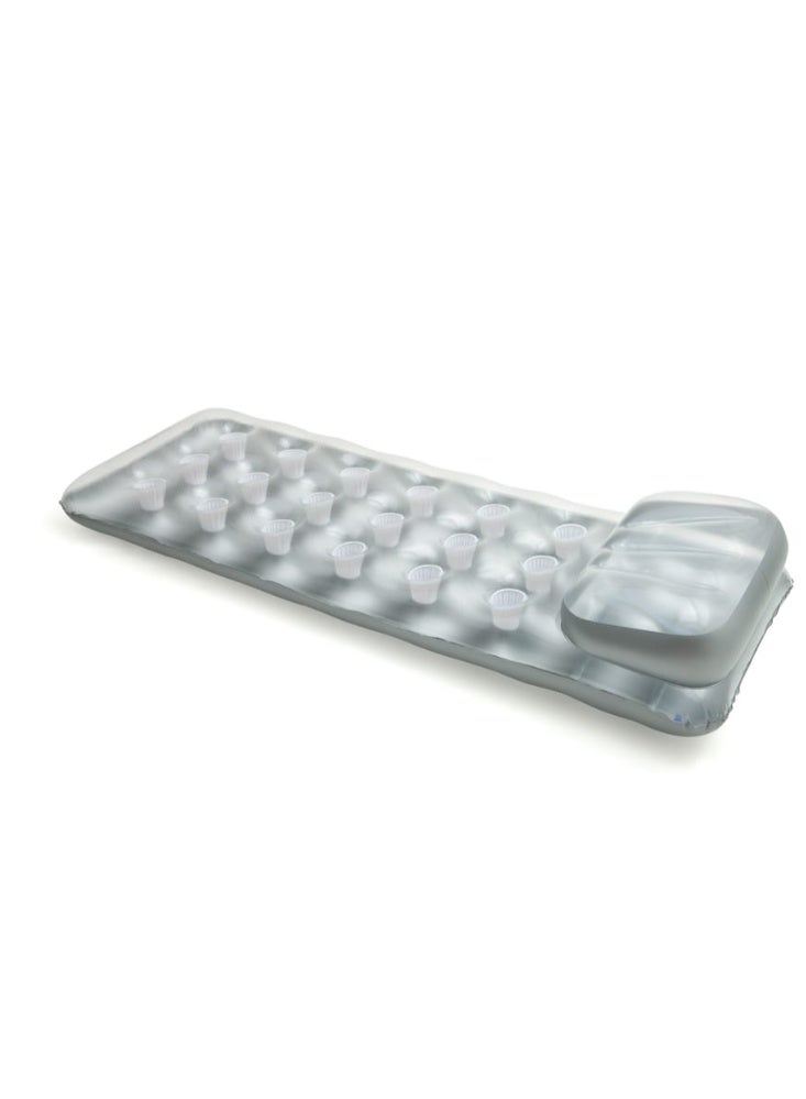 Intex Inflatable Air Mattress, 188 cm x 71 cm, Silver - Image 1