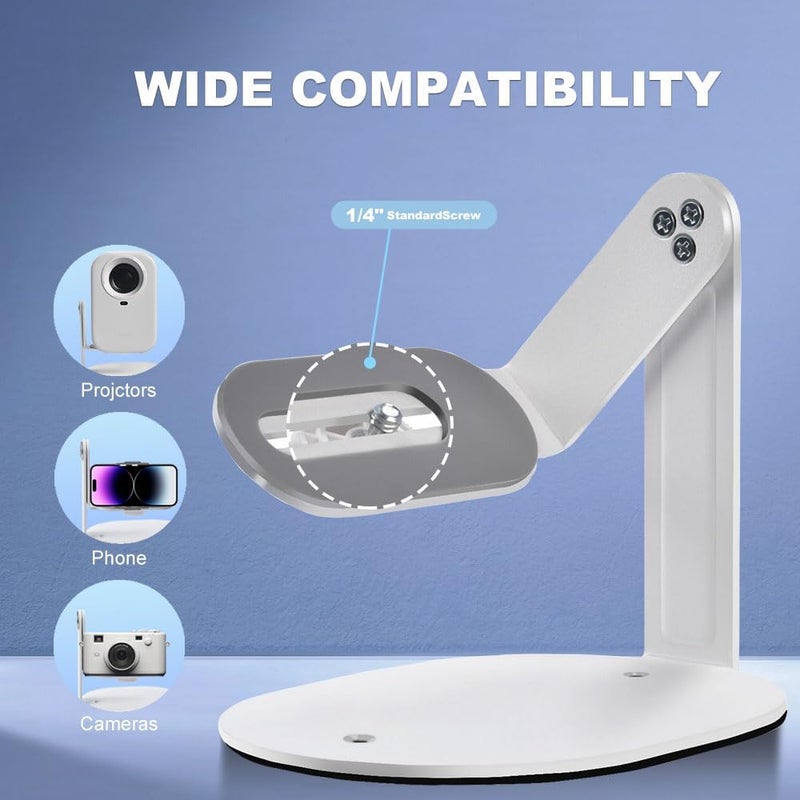 Salange Mini Projector Stand,360° Rotatable Adjustable & Alloy Material - Image 5