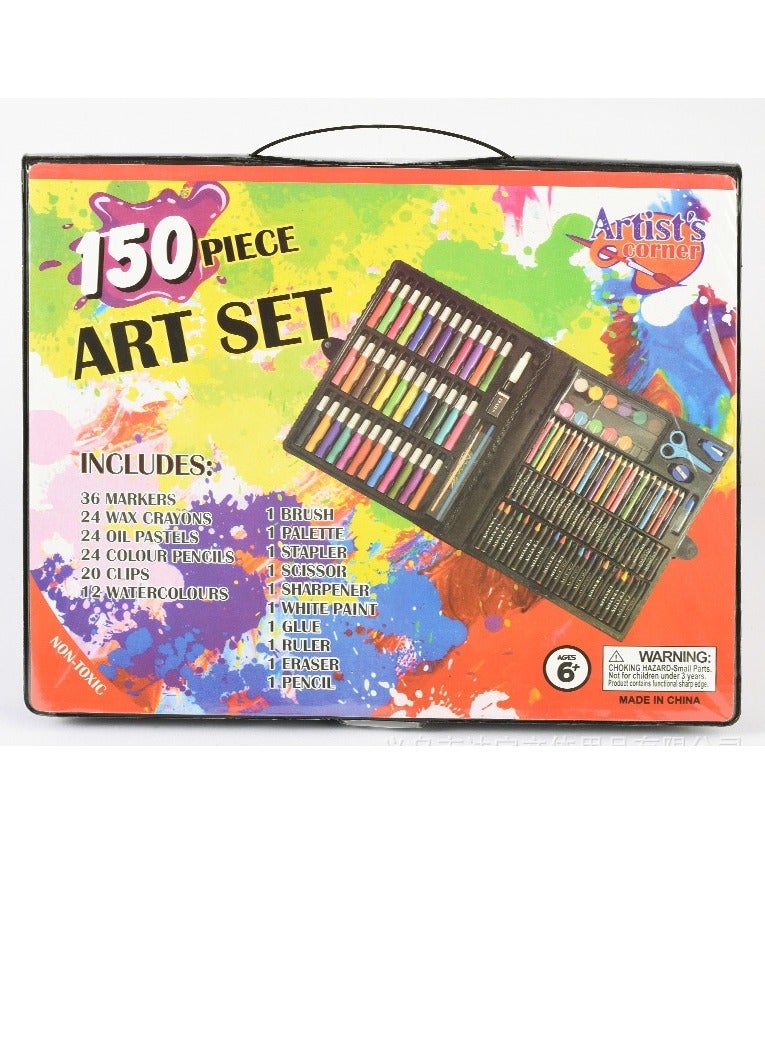 150 قطعة لون فن رسم مجموعة - Image 3