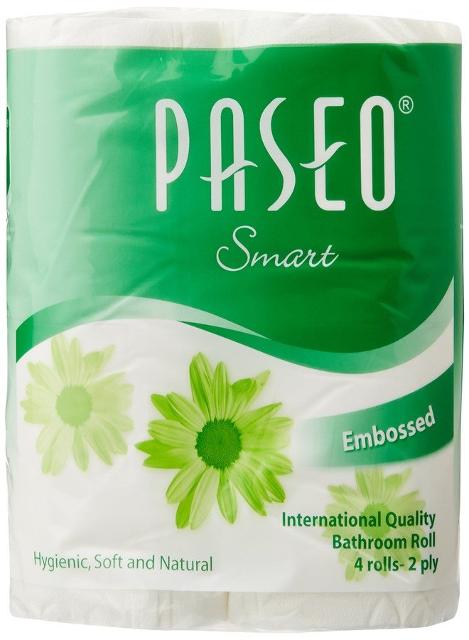 Paseo Tissues Toilet Roll 2 Ply - 200 Pulls (4 Rolls) - Image 1