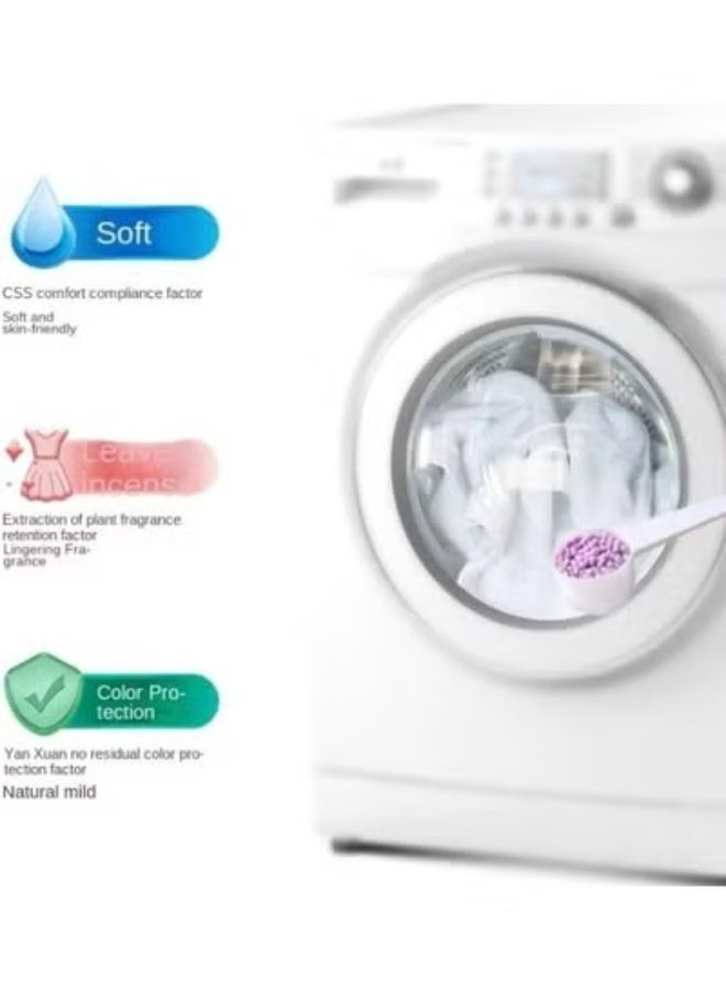 حبيبات غسيل معطرة للملابس 220 غرام – خرز معطر لإزالة الروائح الكريهة وتنعيم الملابس – برائحة الجريب فروت، رائحة تدوم طويلًا لجميع أنواع الغسيل، للملابس اليومية، المناشف، أغطية الأسرة والملابس الرياضية - Image 5