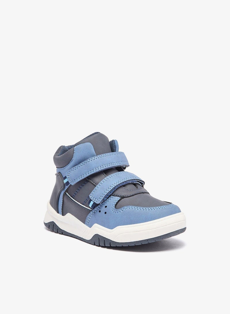 ال بي ال من شو اكسبرس سنيكرز أولادي بتصميم مقطع ورباط لاصق - Image 1