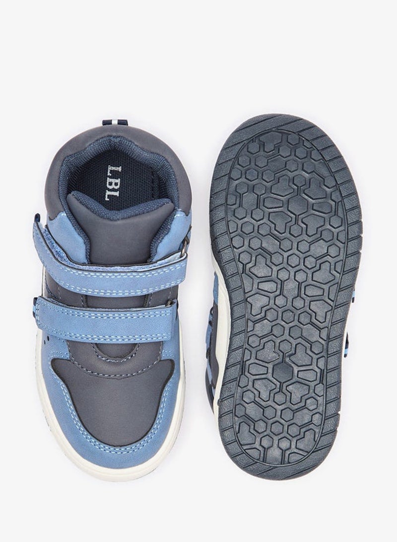 ال بي ال من شو اكسبرس سنيكرز أولادي بتصميم مقطع ورباط لاصق - Image 4