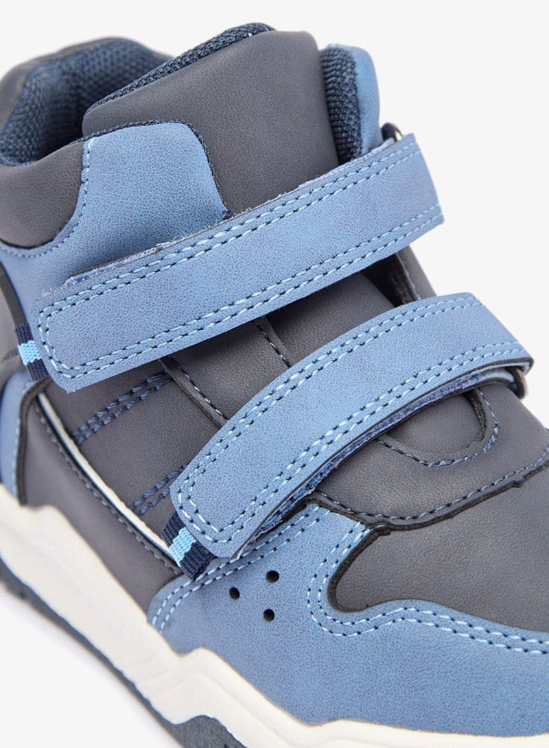 ال بي ال من شو اكسبرس سنيكرز أولادي بتصميم مقطع ورباط لاصق - Image 5