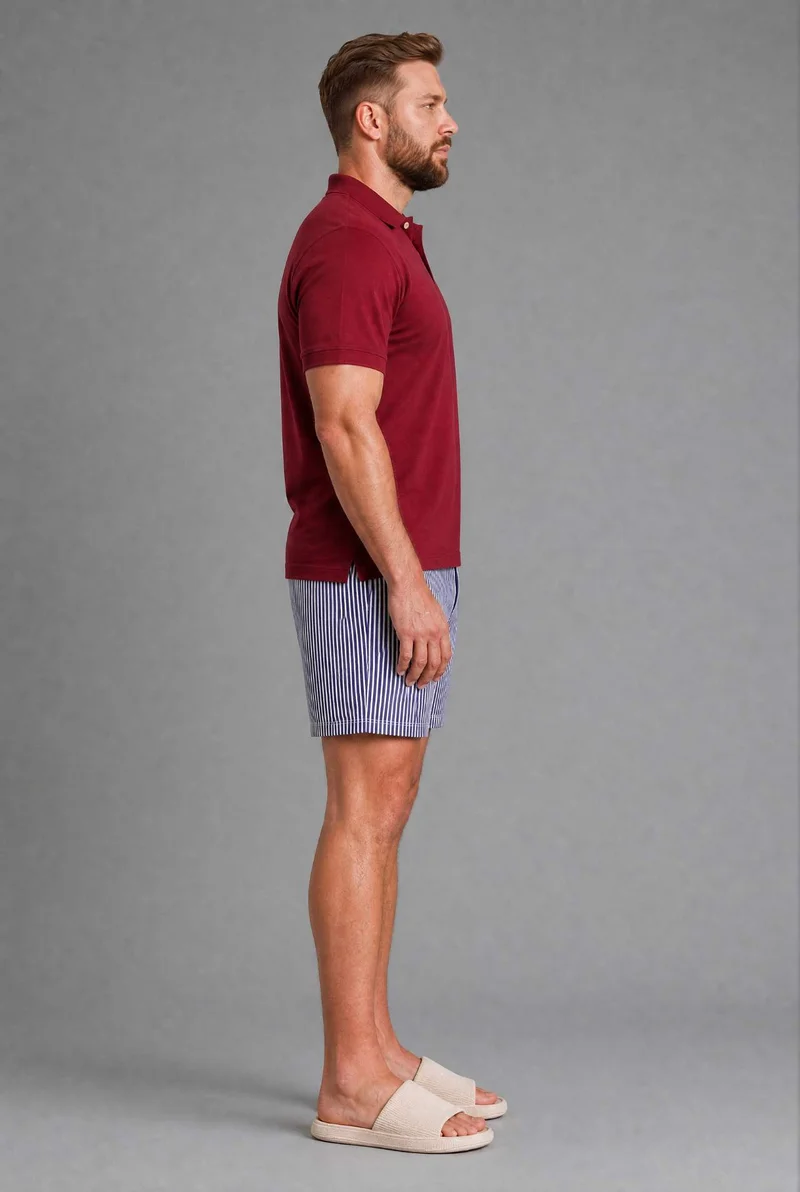Defacto  Lined Striped Swiming Shorts for Men | Best Price UAE