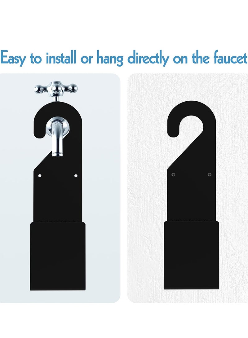Excefore Garden Hose Holder for 150ft Expandable Hose Hanger, Heavy Duty Hose Hanger Wall Mounted Water Hose Holder for Outside Yard, Durable Hose Reel Hose Hooks for Water Hose  - Image 4