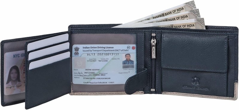 Napa Hide Leather Wallet for Men I RFID Protected I Durable Lining I Handcrafted - Image 4