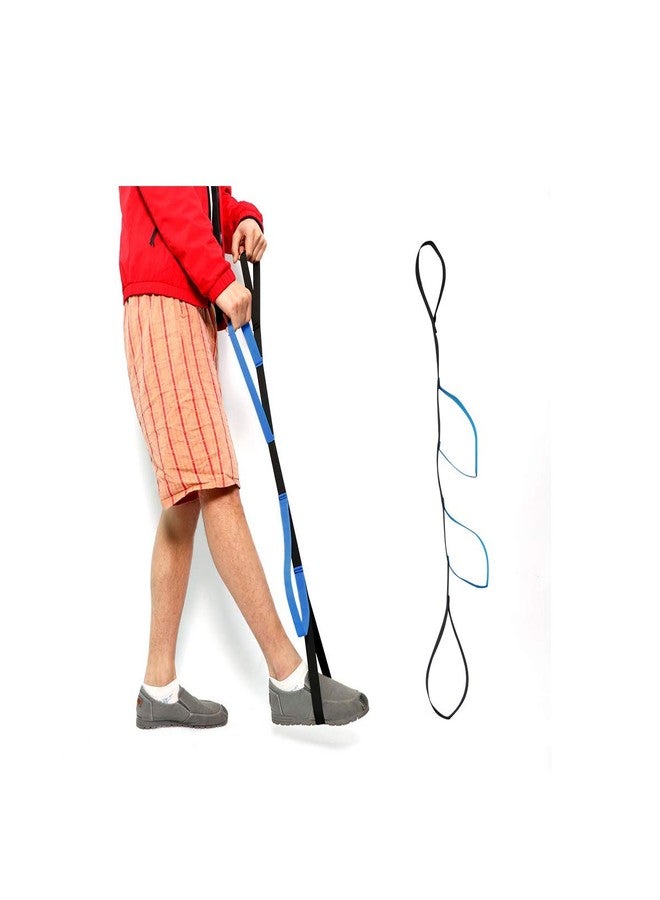 Kangwell 40 Inch Long Leg Lifter 1PCS |Durable & Foot Loop Hand Grip for Elderly, Ideal Mobility Tool for Wheelchair, Hip Knee Replacement Surgery (DARKBLUE) - Image 1