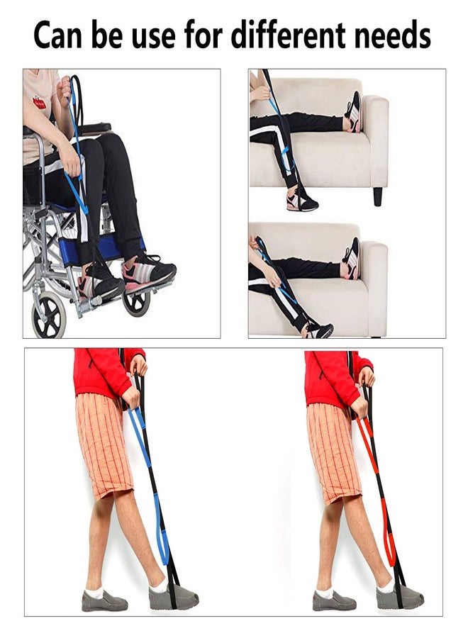 Kangwell 40 Inch Long Leg Lifter 1PCS |Durable & Foot Loop Hand Grip for Elderly, Ideal Mobility Tool for Wheelchair, Hip Knee Replacement Surgery (DARKBLUE) - Image 4