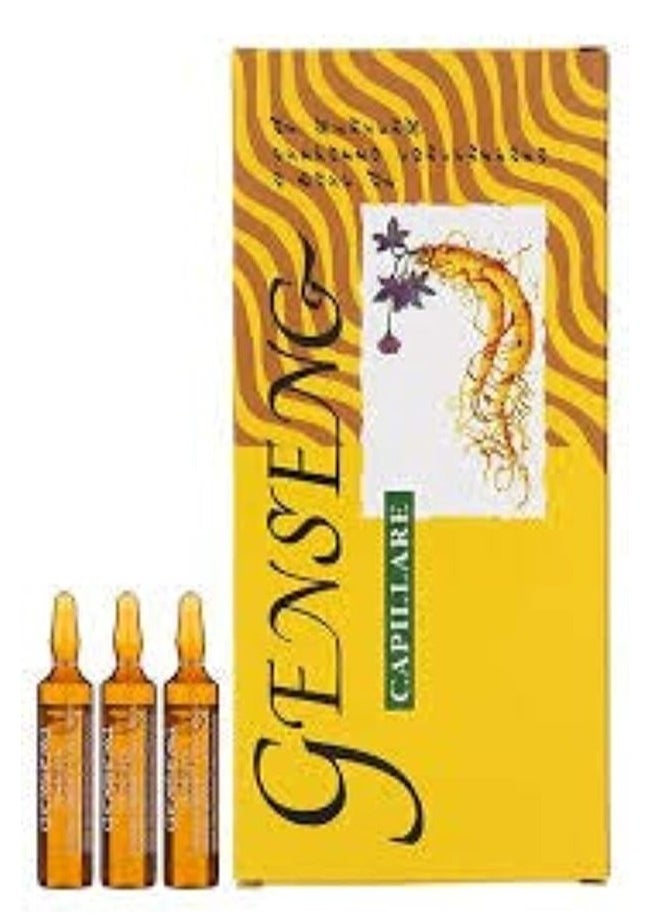 Italian Ginseng Capillary Hair Serum Ampoules