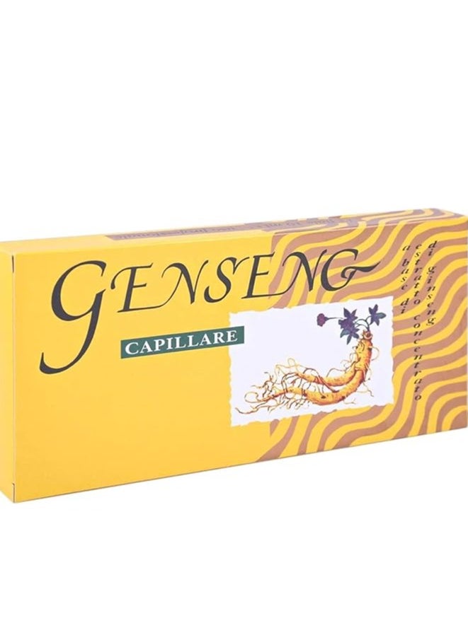 Italian Ginseng Capillary Hair Serum Ampoules