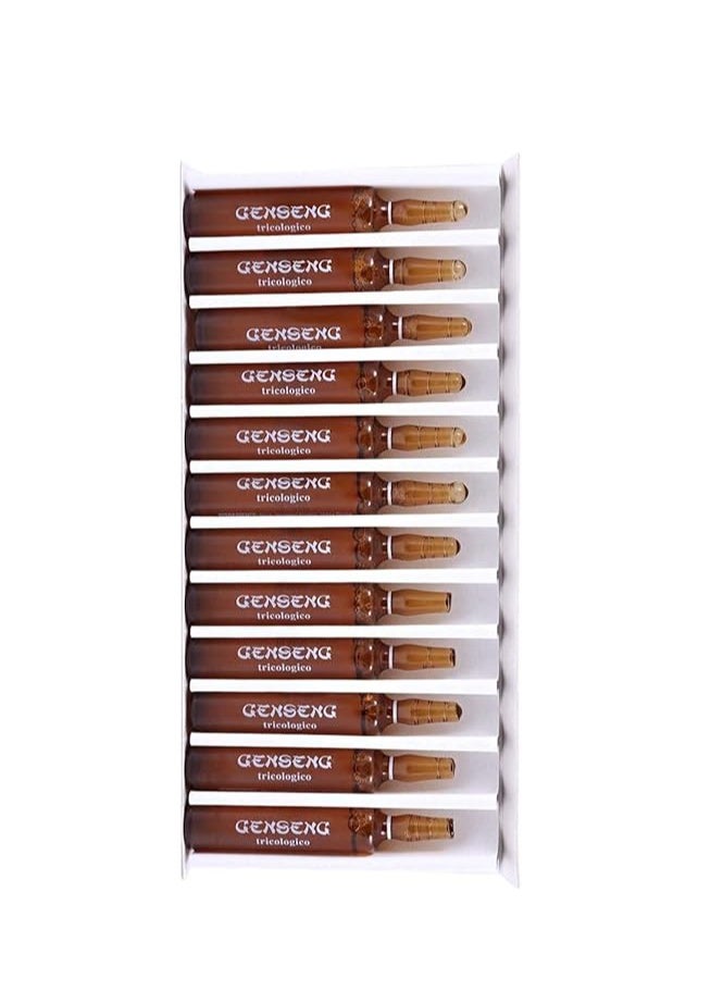 Italian Ginseng Capillary Hair Serum Ampoules