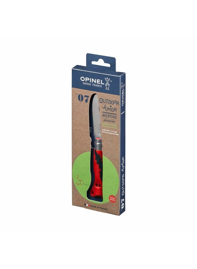 Opinel Kids Knife N ° 07 Outdoor Junior Red - Image 2
