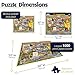 White Mountain I Love New Mexico Puzzle 1000 Piece Vintag Jigsaw Puzzles for Adults and Families - Image 4