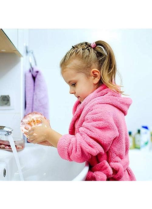 Prostuff.in Prostuffin Multipurpose Sliced Fruit Shaped Kids Babies and Adults Bath Sponge UltraSoft and Gentle Cleaning for Newborns DualSided Dishwashing  Cleaning Sponge for Kitchen Multicolor 2 Pcs  - Image 3