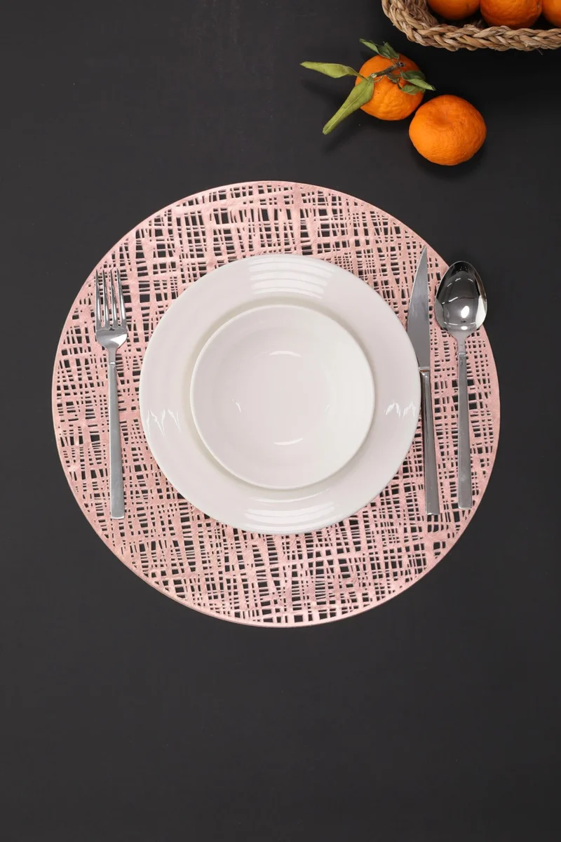 Favora Paçi Cloud 6 Piece PVC American Service Plate Set