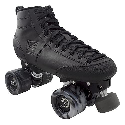 Capetos Roller Derby Quad Skate Microfiber Boot with Fiberglass Plate Indoor and Outdoor Roller Skating 3755 3755 - Image 1
