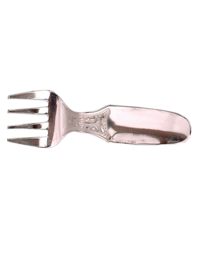 Dev Industries Stainless Steel Tea/Pastry Fork, Pack of 6, Stainless Steel, 14 cm (17 Gauge),Silver (17Gauge)(Fork_(Fusion_Design)_12pcs_Set, Small) - Image 4