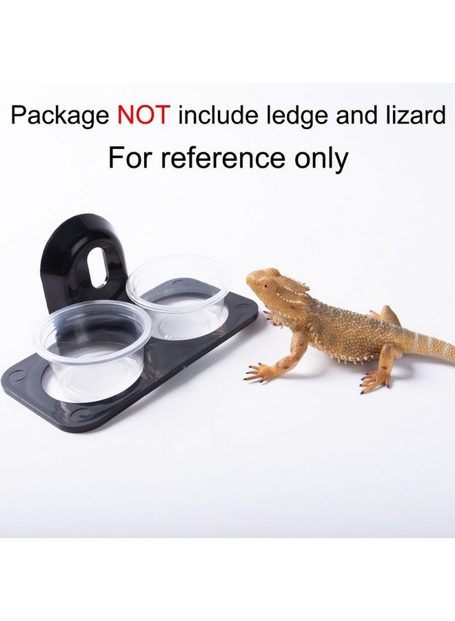 Generic 100 Pack Gecko Food And Water Cups Gecko Ledge Cups Reptile Worm Bowl Mealworm Feed Feeder For Lizard Leopard Gecko Crested Gecko And Other Small Pets, 1 Oz  - Image 5