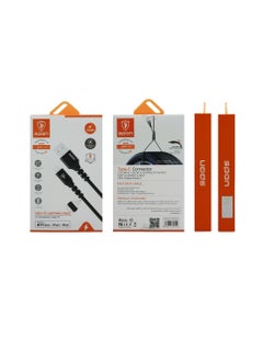 سبون وصلة ايفون معتمد منفذ USB اسود  - Image 3