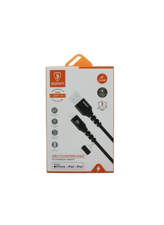 سبون وصلة ايفون معتمد منفذ USB اسود  - Image 2