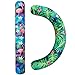 Parentswell Inflatable Swimming Noodles Set 2 Pack Fabric Covered Pool Floats for Adults Pool Noodles Curved Swimming Pool Float for Summer Beach Pool Party Games Vacation Sea Beach Lake Flamingo Green - Image 3