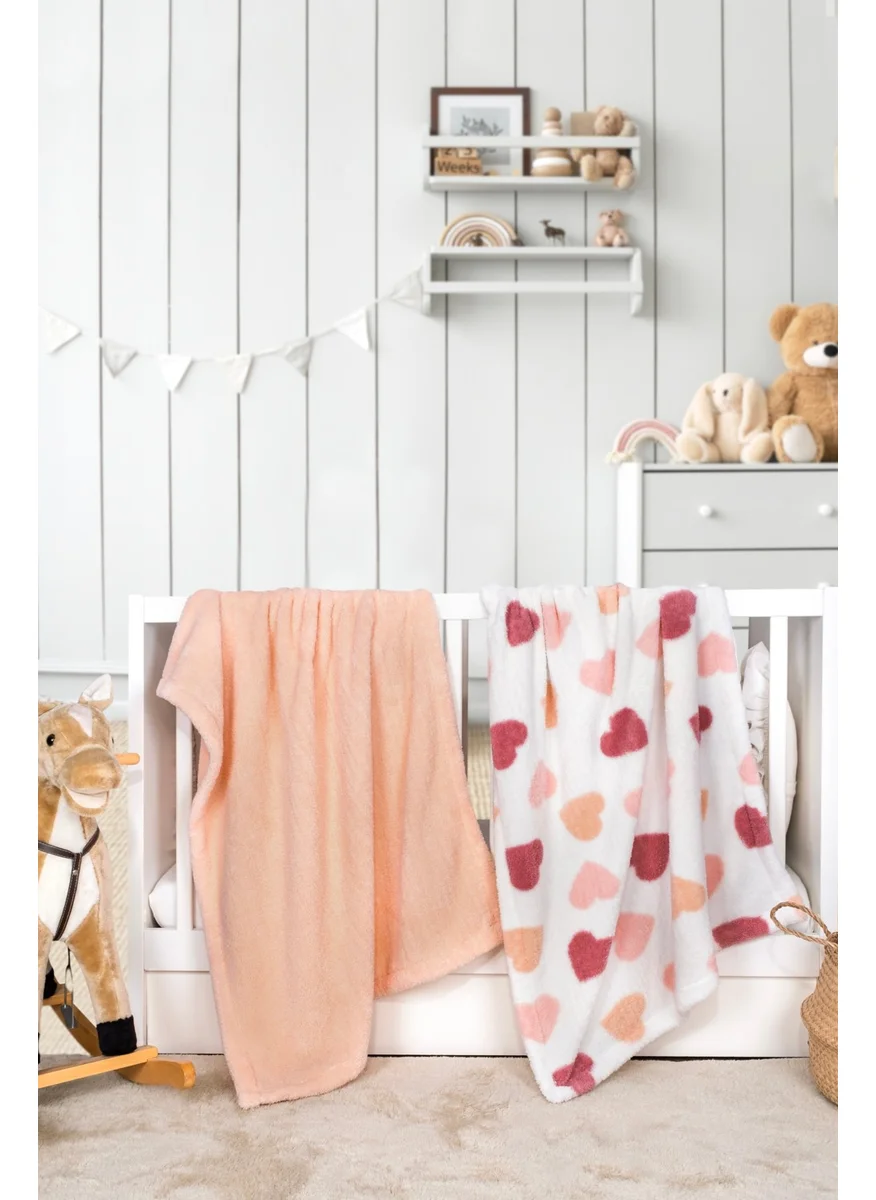 EIFIN Welsoft Baby Blanket 80X100 cm Set of 2