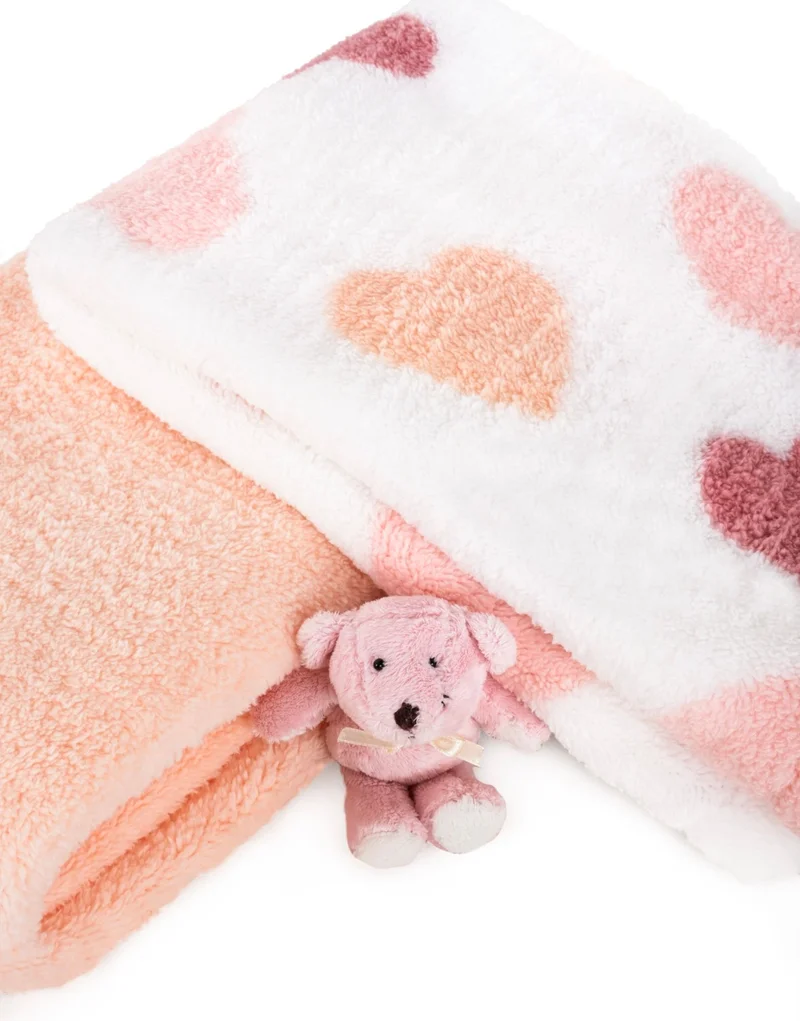EIFIN Welsoft Baby Blanket 80X100 cm Set of 2