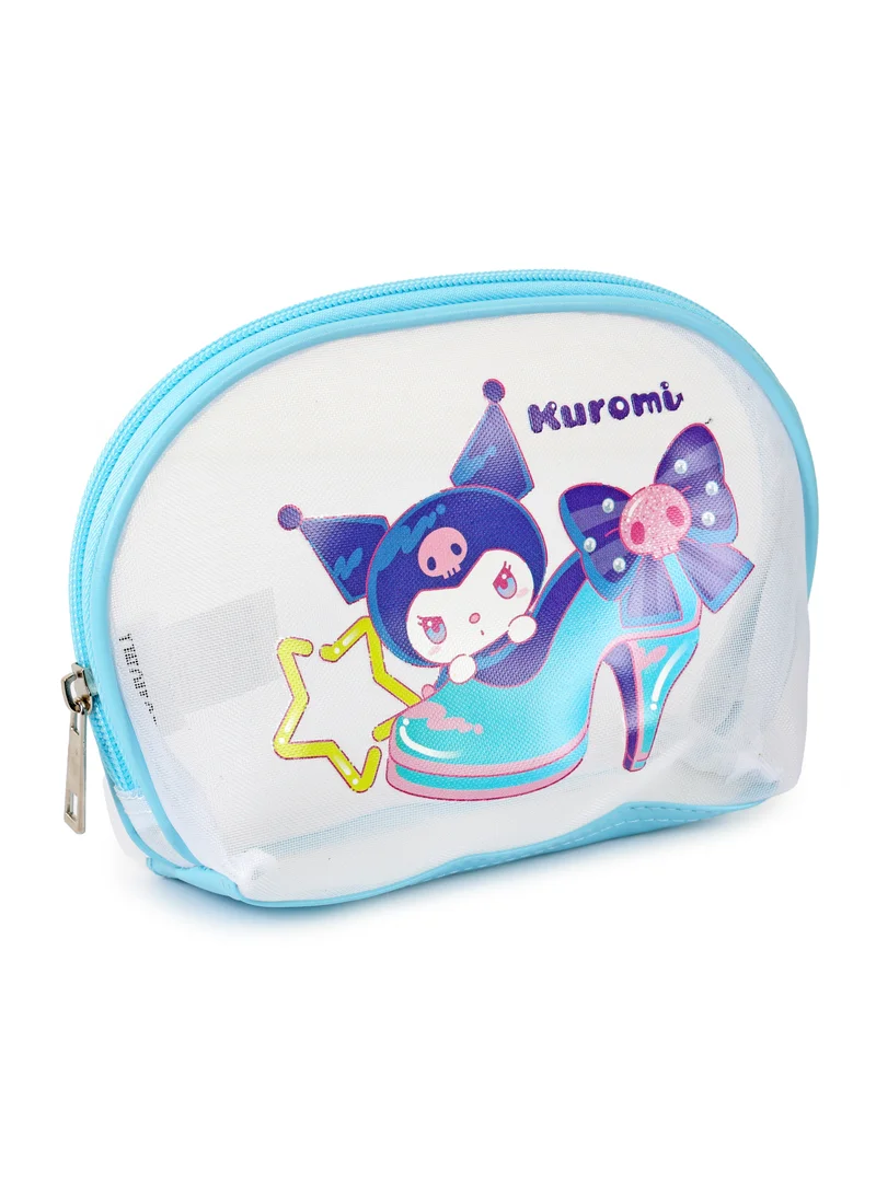 Sanrio  Sanrio Kuromi Mesh Shell Makeup Bag for Women | Best Price UAE