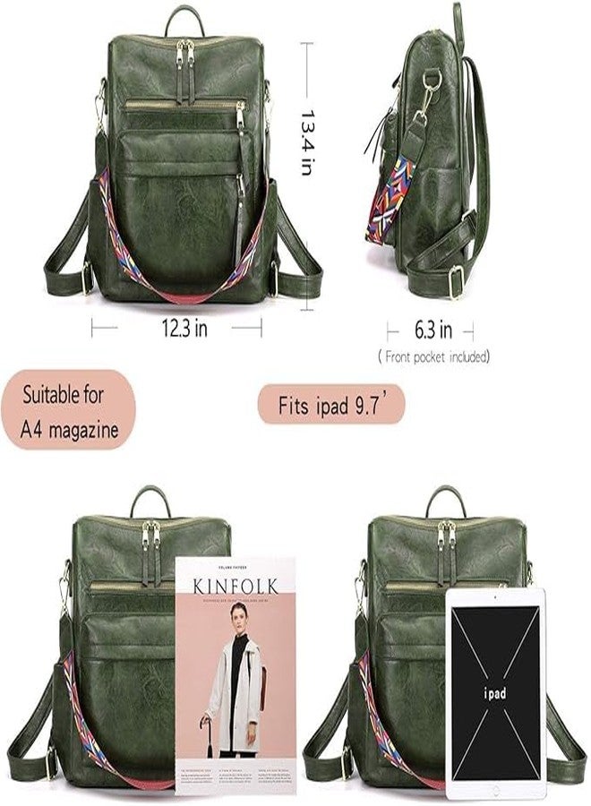 Craftify Backpack for Women | Office,Travels & Daily Use | Trendy & Casule Backpack | Stylish Vegan Leather Backpack Bags for College Girl | Shoulder Bag for office | Best Gift for Wife Sister Friend - Image 4