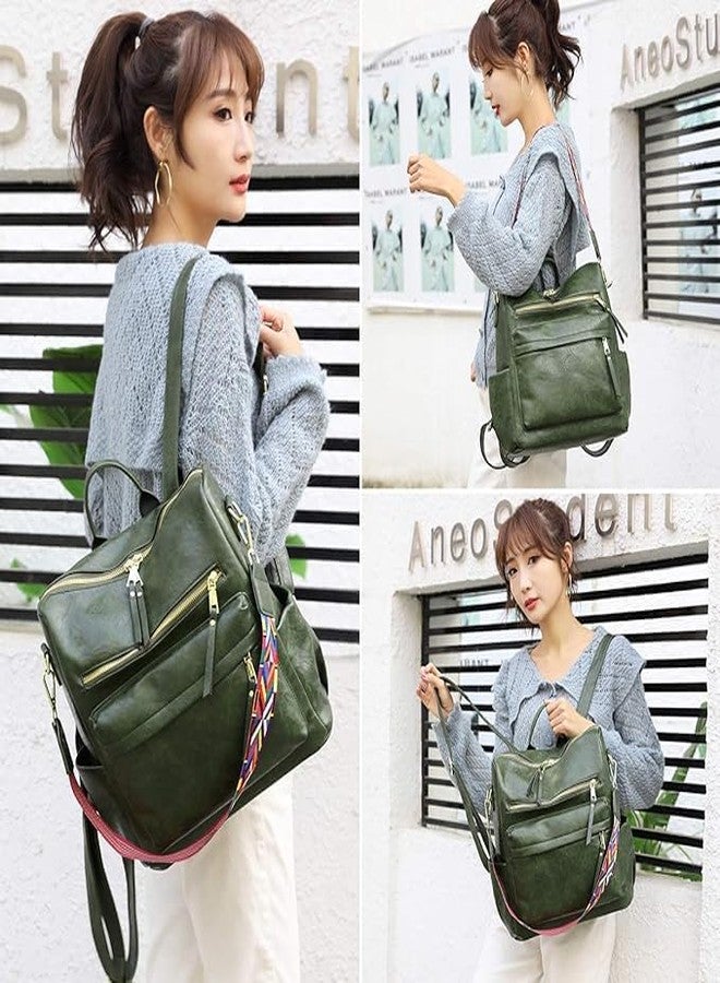 Craftify Backpack for Women | Office,Travels & Daily Use | Trendy & Casule Backpack | Stylish Vegan Leather Backpack Bags for College Girl | Shoulder Bag for office | Best Gift for Wife Sister Friend - Image 3