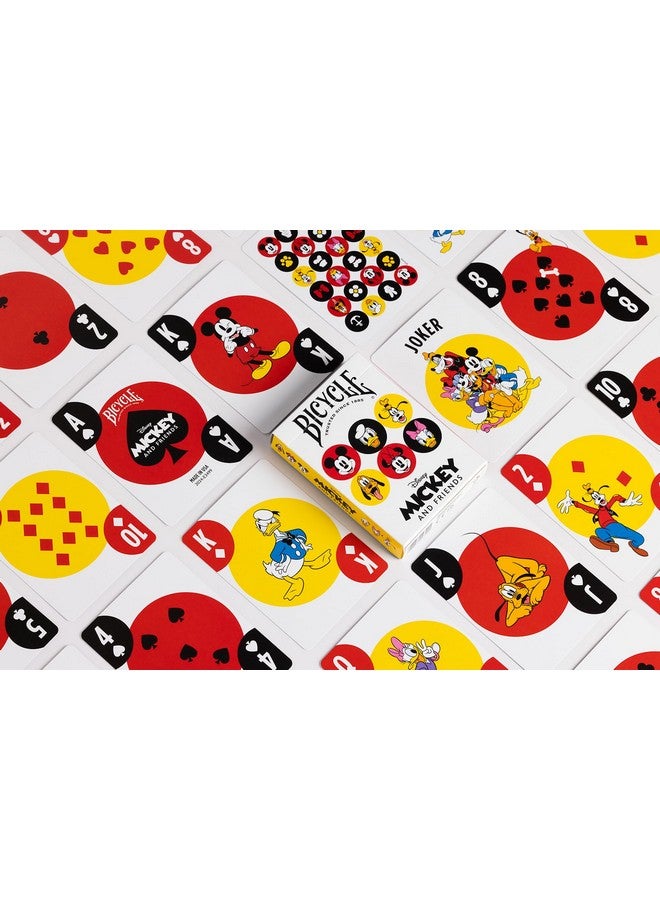 Bicycle بطاقات لعب دراجة ديزني ميكي والأصدقاء - Image 2