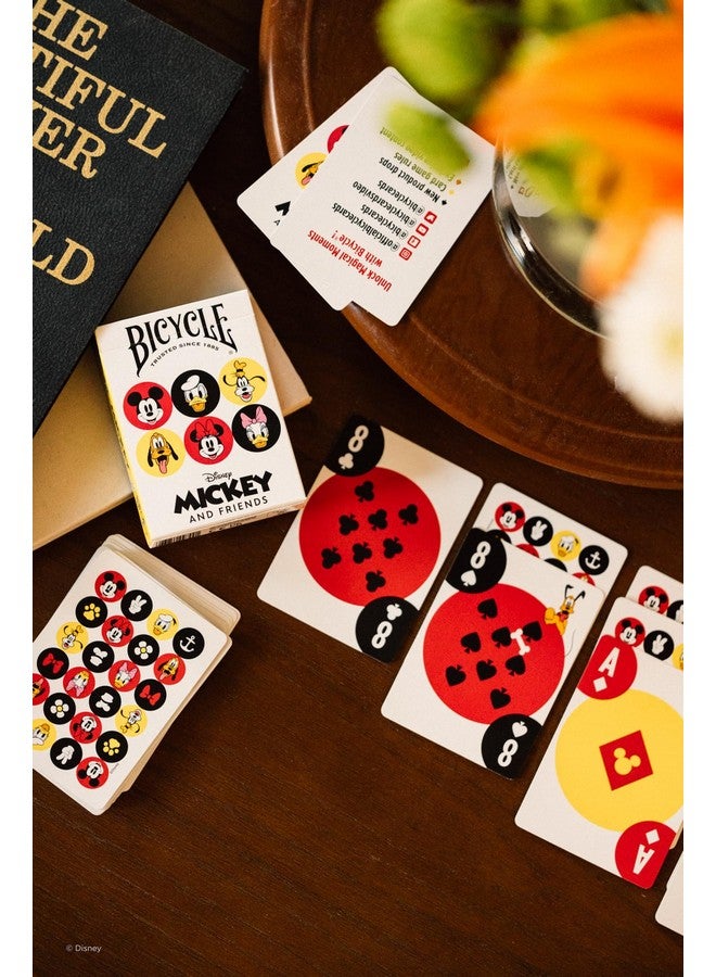 Bicycle بطاقات لعب دراجة ديزني ميكي والأصدقاء - Image 4