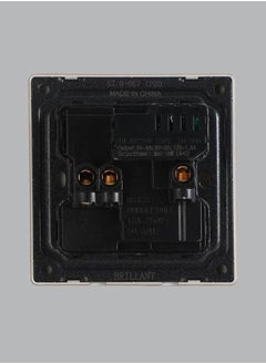 BRILLANT 3pcs USB TYPE A+C Multi-Port Gold Plug  - Image 3