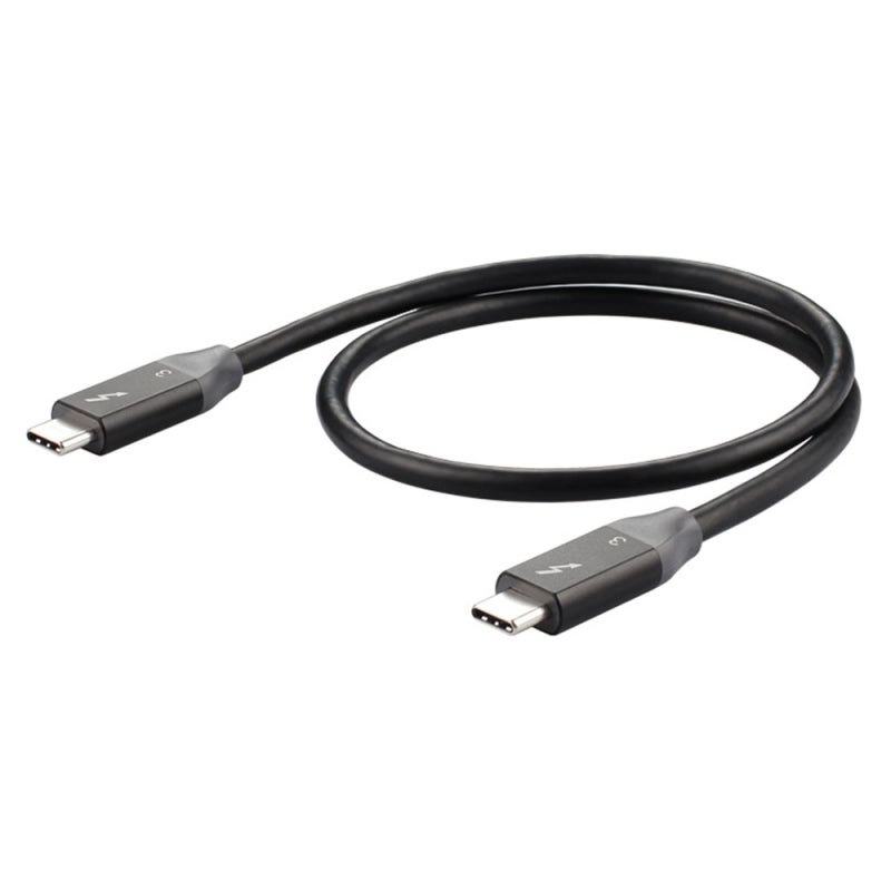 كابل USB C طول 3 أقدام باللون الأسود - شحن سريع بقدرة 100 واط مع تقنية PD، نقل بسرعة عالية تصل لـ 40 جيجابت في الثانية، كابل ثاندربولت 3 لمزامنة الصوت والفيديو بدقة 5K للأجهزة الخارجية والحواسيب المحمولة الشائعة - Image 5