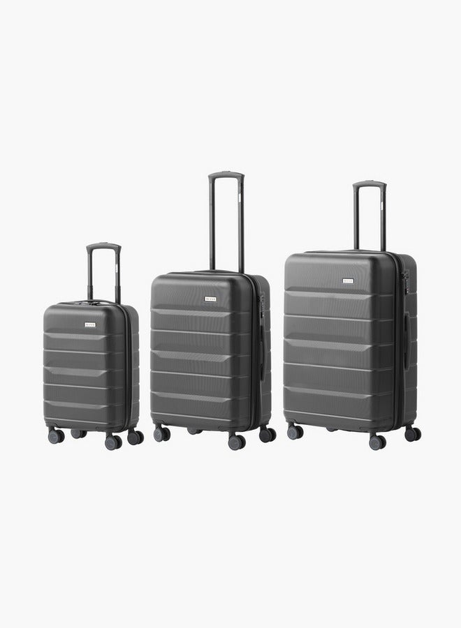 Wave 3-Piece Hardcase Trolley Bag Set with Retractable Handle - Image 1