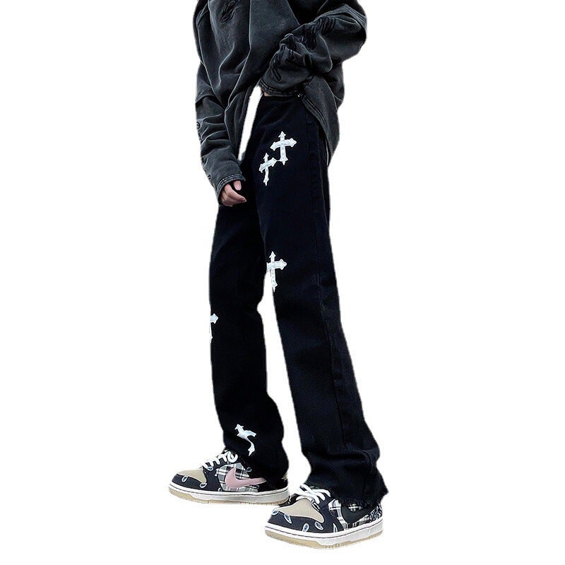 Unisex Casual Daily Denim Jeans - Image 4