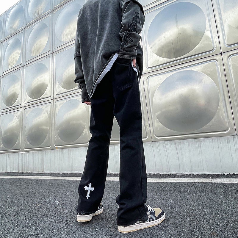 Unisex Casual Daily Denim Jeans - Image 2