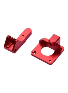 NIBEMINENT Extruder Block With 42 Stepper Motor For 3D Printers Red/Silver  - Image 3