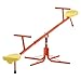 VEVOR Seesaw Teeter Totter for Kids Outdoor 100 lbs Load Capacity per Seat Sit and Spin Teeter Totter with 4Prong Support Legs Playground Equipment with Swiveling 360 Degrees Rotating for Aged 3 - Image 2