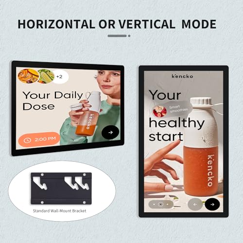 TouchWo 21.5 inch Capacitive Multi-Touch Screen Industrial Monitor, 16:9 Display 1920 x 1080P, Built-in Speakers, VGA & HD-MI Monitor for PC, POS, Small Business, Restaurant - Image 5