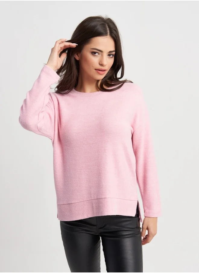 هايليز Soft Pink Cozy Sweater